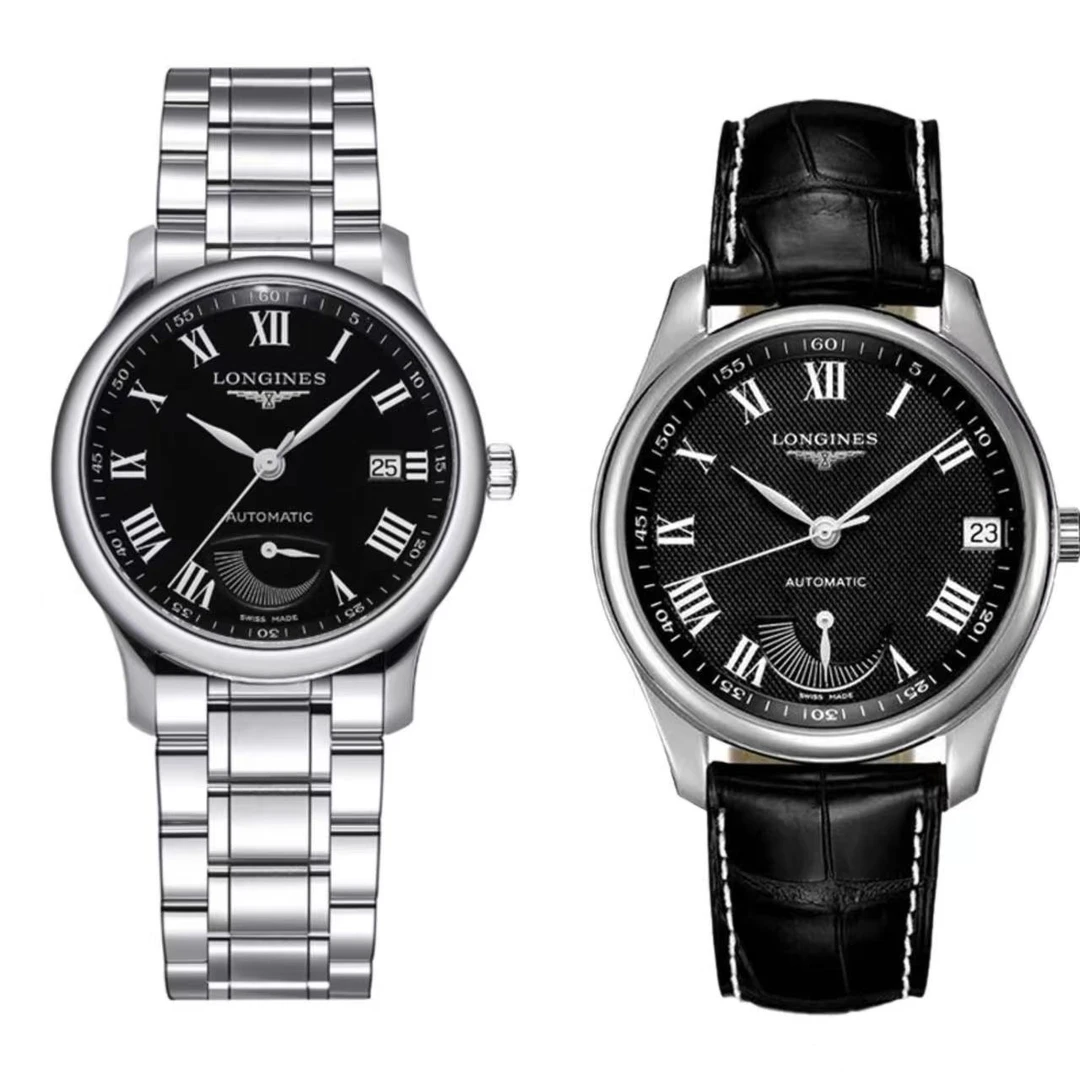99新 Longines/浪琴 L2.708名匠黑盘大嘴系列/工价20000