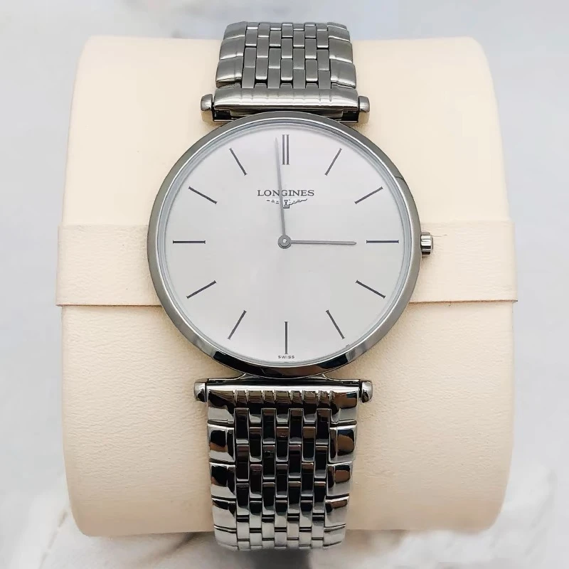 99新 Longines/浪琴 L4.209.4.72.6/嘉岚209表径24高级