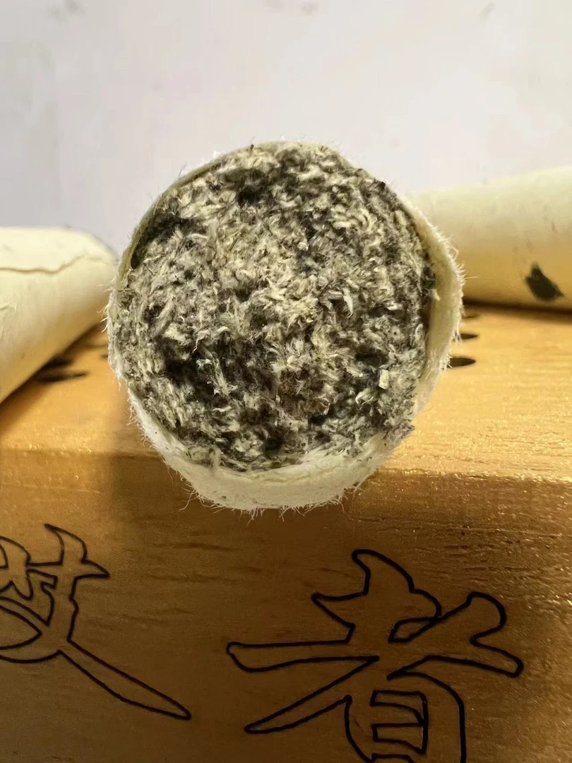 山东烟台野生小叶紫艾  三年陈五公分石磨艾条  手工卷制