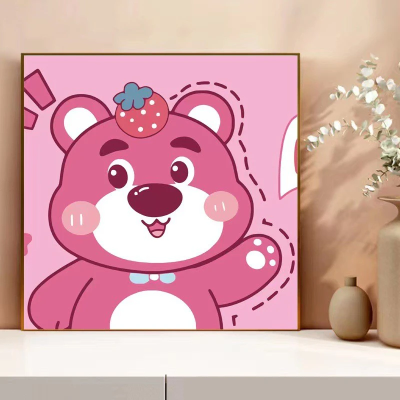 六一礼物卡通系/ diy 数字油画 零基础填色专业轻奢