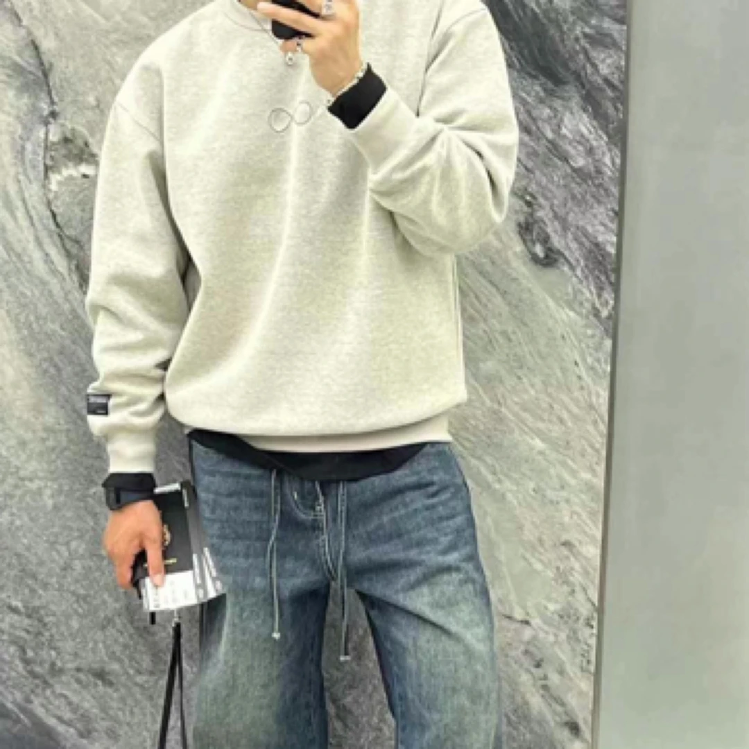 秋冬简约长袖卫衣