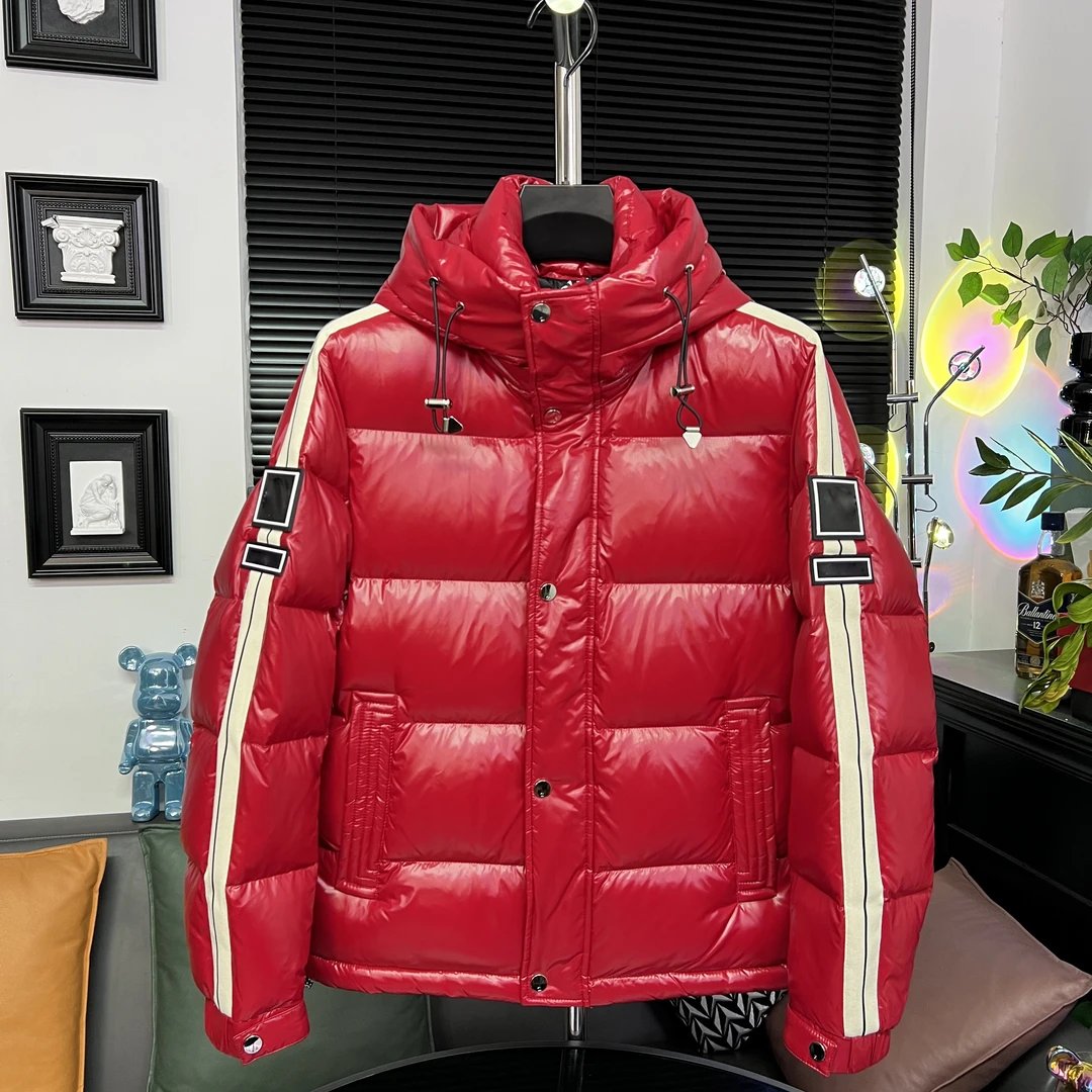 欧货男士冬季新款个性潮流秋冬保暖休闲时尚百搭帅气连帽外套 997