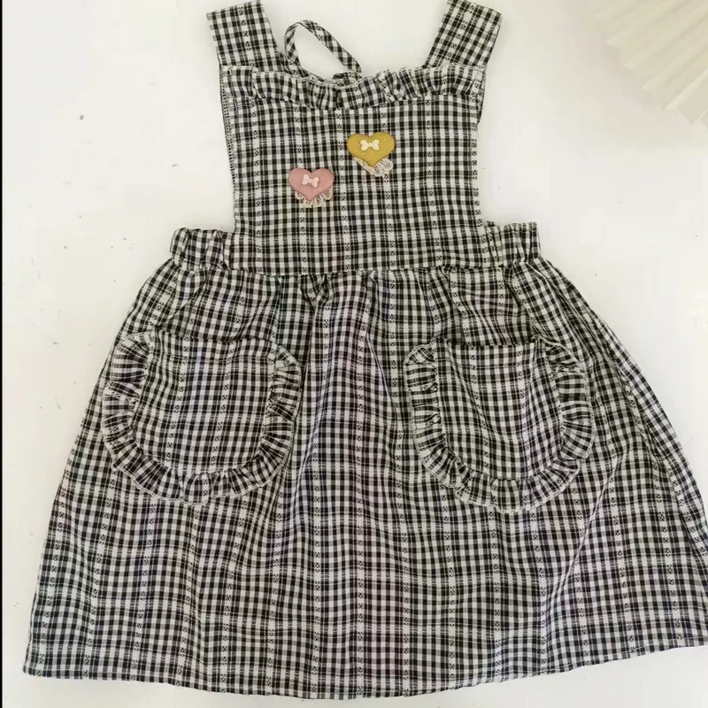 G304 女童格子连衣裙洋气 no褪no焕！遵守下单！强褪扣芸费！