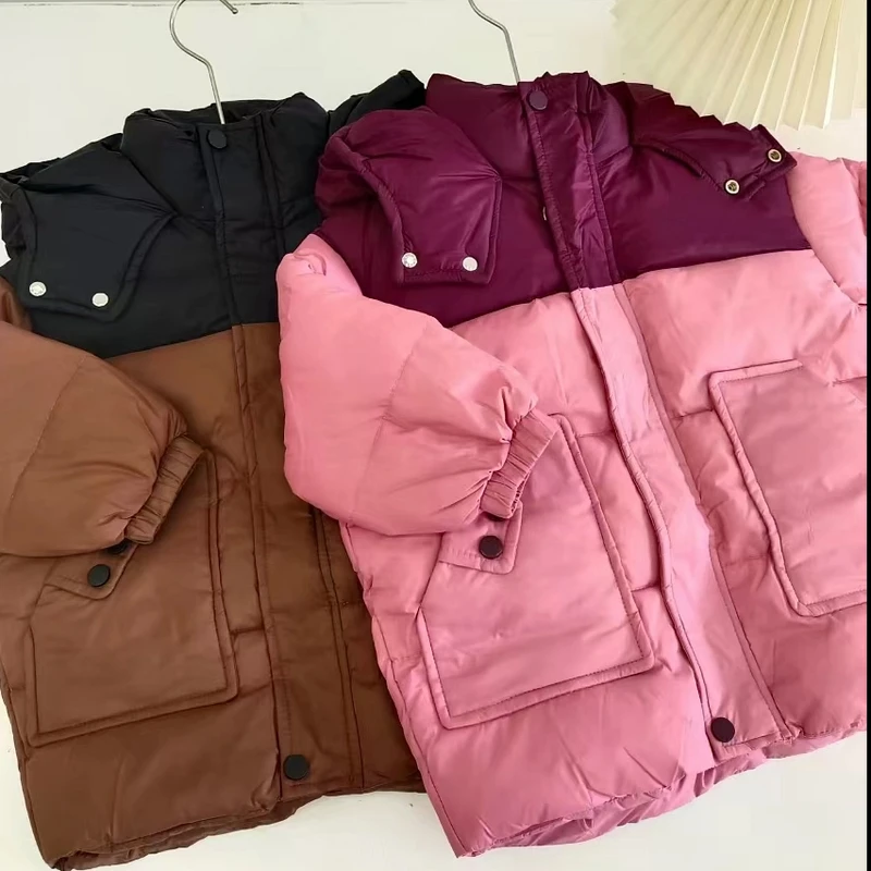 D103 儿童拼色羽绒服 no褪no焕！遵守下单！强褪扣芸费！