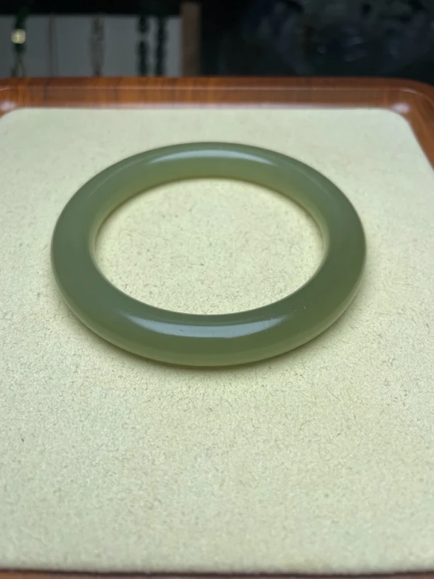 湖水绿圆条58圈口DIY配饰