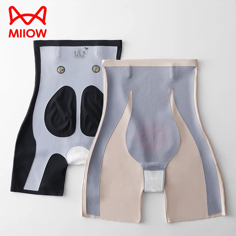 MiiOW/猫人【5D魔力悬浮裤】高腰收腹提臀暖宫女士内裤翘臀塑形身裤