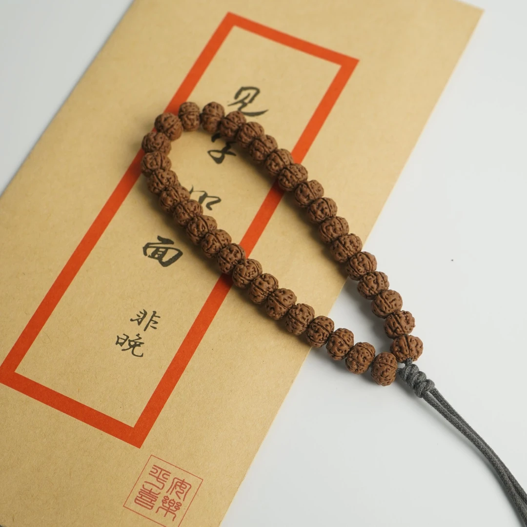 【非晚出品】原生态纯血老树王勿里达小金刚菩提 单圈手持9.7-9.9mm
