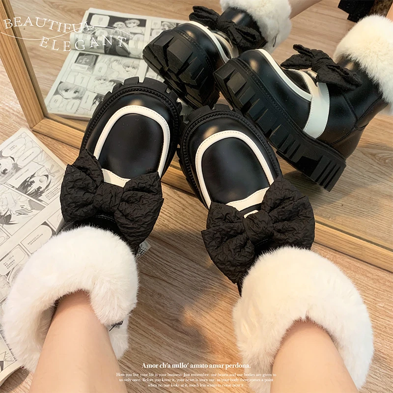 小雪花～加绒女鞋