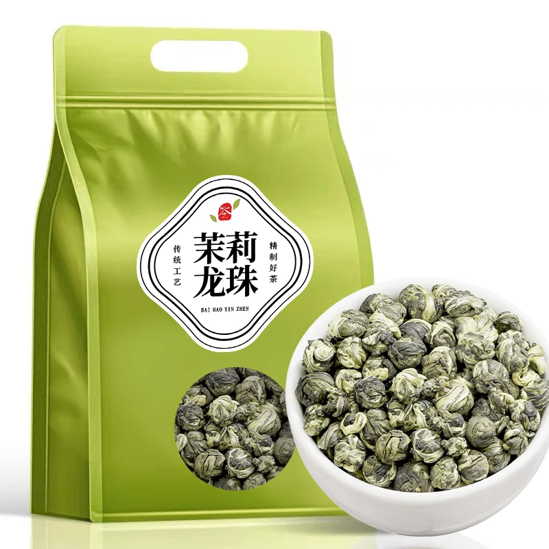 茉莉龙珠茉莉花茶2025年新茶茶叶花香正宗茉莉香韵四溢袋装多规格