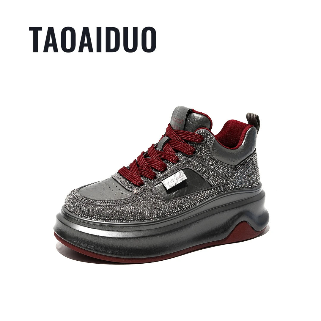 【丽丽】淘爱朵时尚厚底增高6cm潮流百搭女士休闲鞋 2182-7