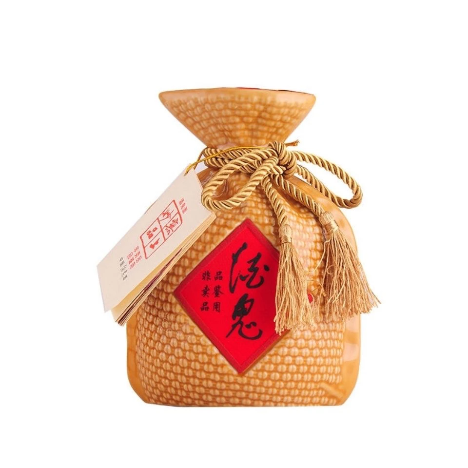bijie/毕节【酒鬼黄坛258ml1瓶】馥郁香型白酒258ml52度
