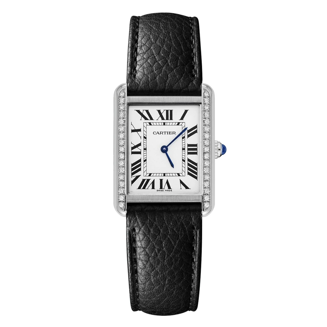 99新 Cartier/卡地亚 坦克系列WSTA0028腕表/精钢后钻/WHT012153