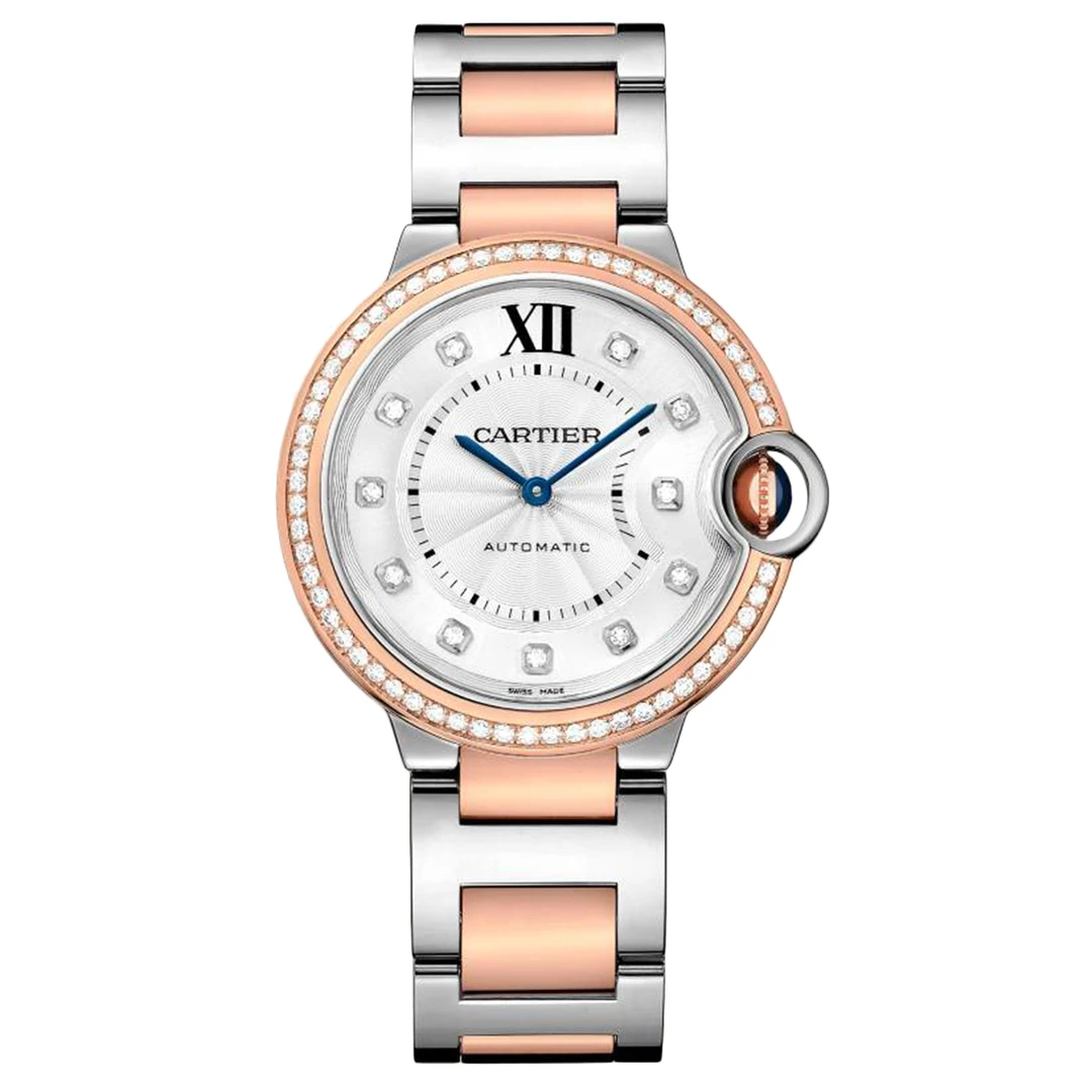 99新 Cartier/卡地亚 蓝气球系列W3BB0024腕表/原钻/WHT025314