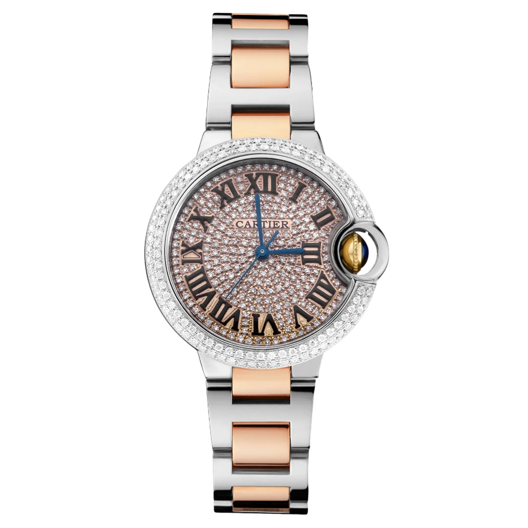 99新 Cartier/卡地亚 蓝气球系列W6920098腕表/后钻/WHT024836