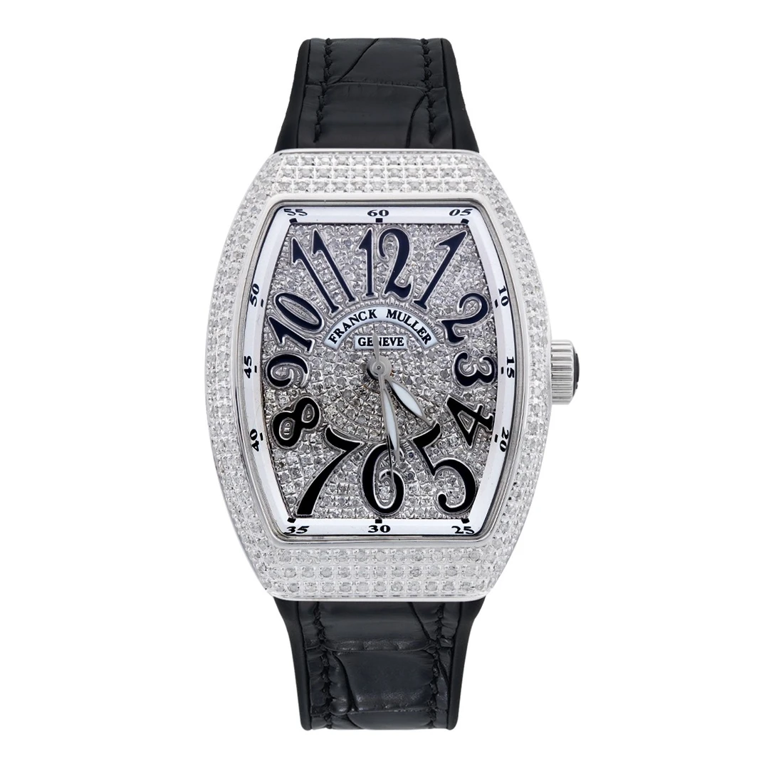 99新 Franck Muller/法兰克穆勒 v32后钻满钻腕表/WHP034275