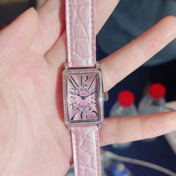 99新 Franck Muller/法兰克穆勒 表展902粉盘腕表/后钻/wht019171