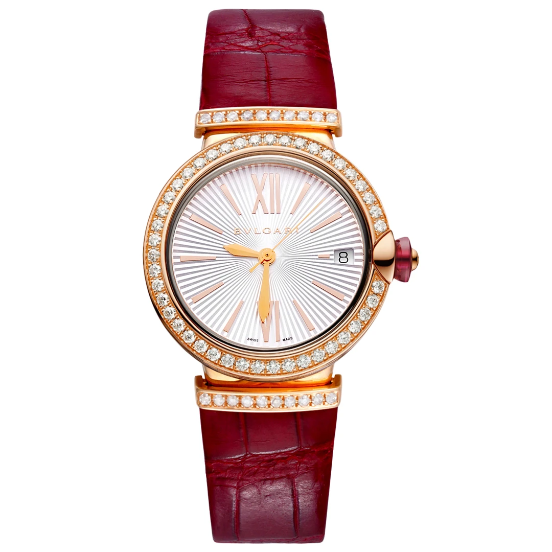 99新 BVLGARI/宝格丽 系列102328 LUP33C6GLD腕表/后钻/wht018835