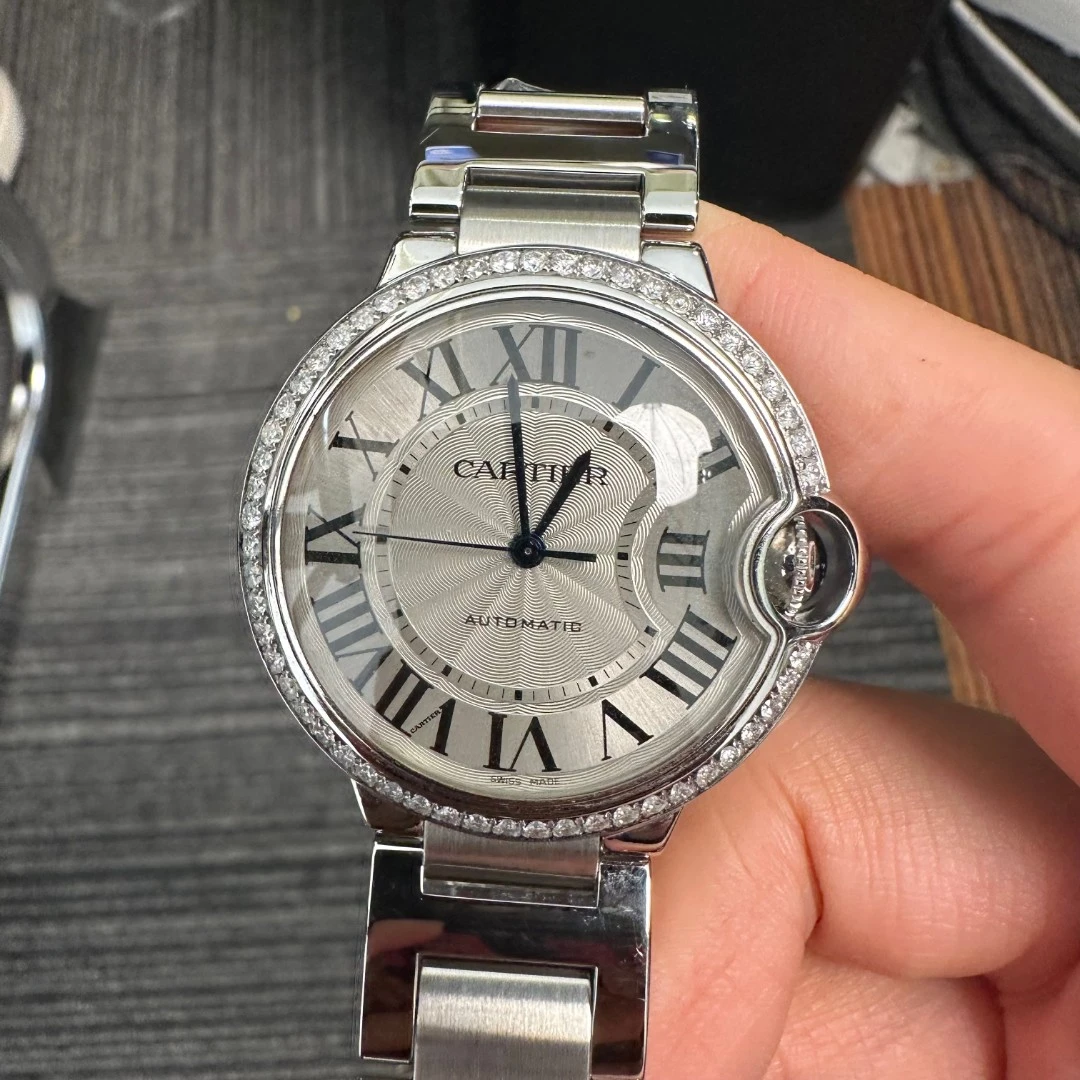 99新 Cartier/卡地亚 表展/蓝气球W6920046腕表/后钻/WHP027452