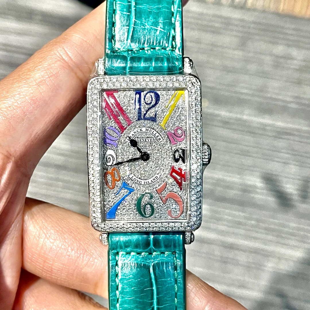 99新 Franck Muller/法兰克穆勒 表展952彩字腕表/后钻/WHP029088