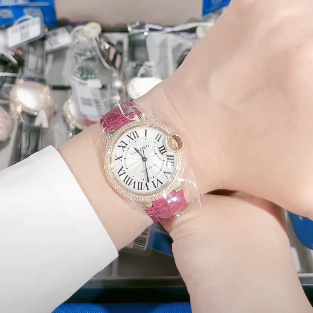 99新 Cartier/卡地亚 表展/蓝气球系列W6900456表/后钻/WHP028447