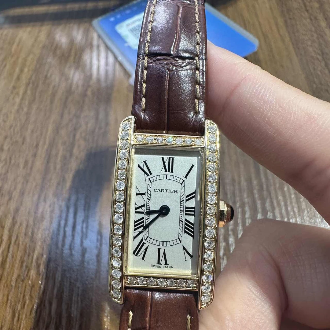 99新 Cartier/卡地亚 表展/坦克系列W2601556腕表/后钻/WHP028401