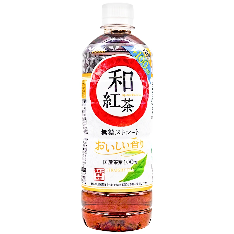 现货日本进口Asahi朝日无糖和红茶饮料日式人气健康饮品瓶装600ml