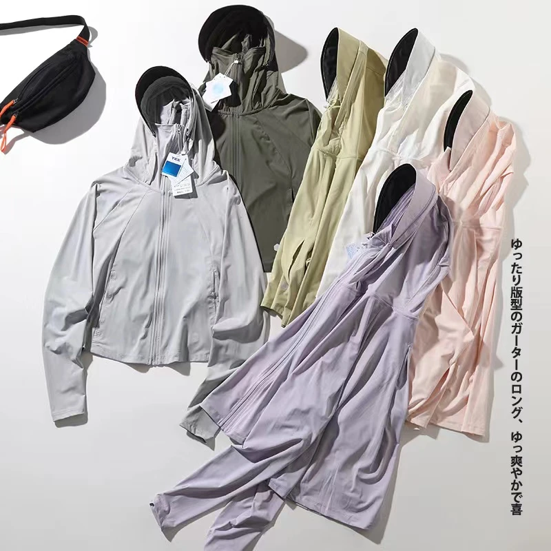 冰感冰凉透气斗篷UPF50+夏季冰丝黑胶大帽檐可拆卸防紫外线防晒衣