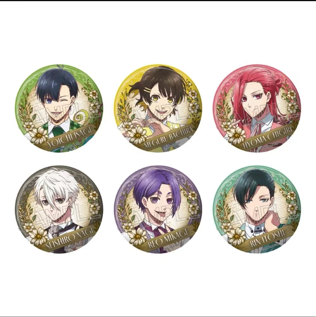 蓝色监狱 蓝锁复古气球花束吧唧 收藏盲盒