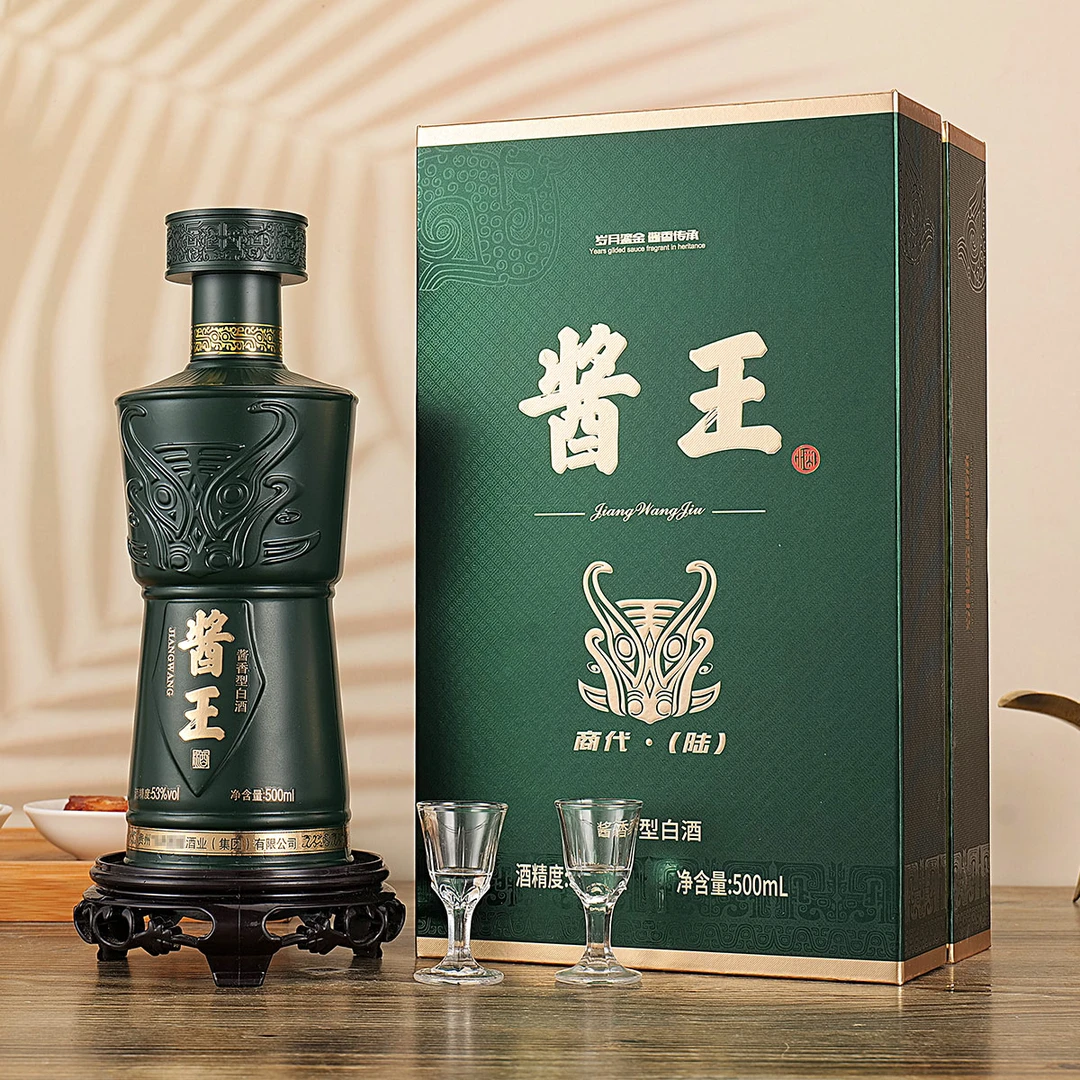 贵人缘绿酱王酒酱香型白酒53度500ml*6瓶-ZZ