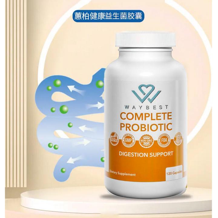 WAYBEST美国 生菌胶囊女性小蓝腰口服营养  每日二粒
