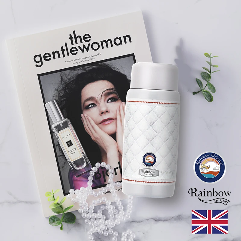 英国瑞堡维多利亚保温杯女精致便携小巧316不锈钢水杯360ml礼盒装