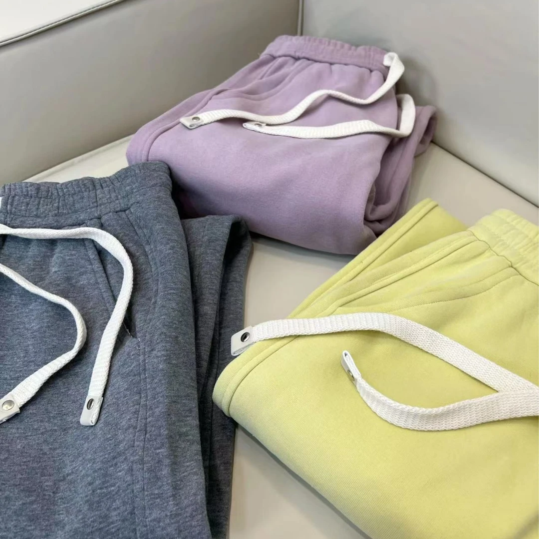 【小北】糖果色加绒保暖显瘦自由调节束脚裤 232268