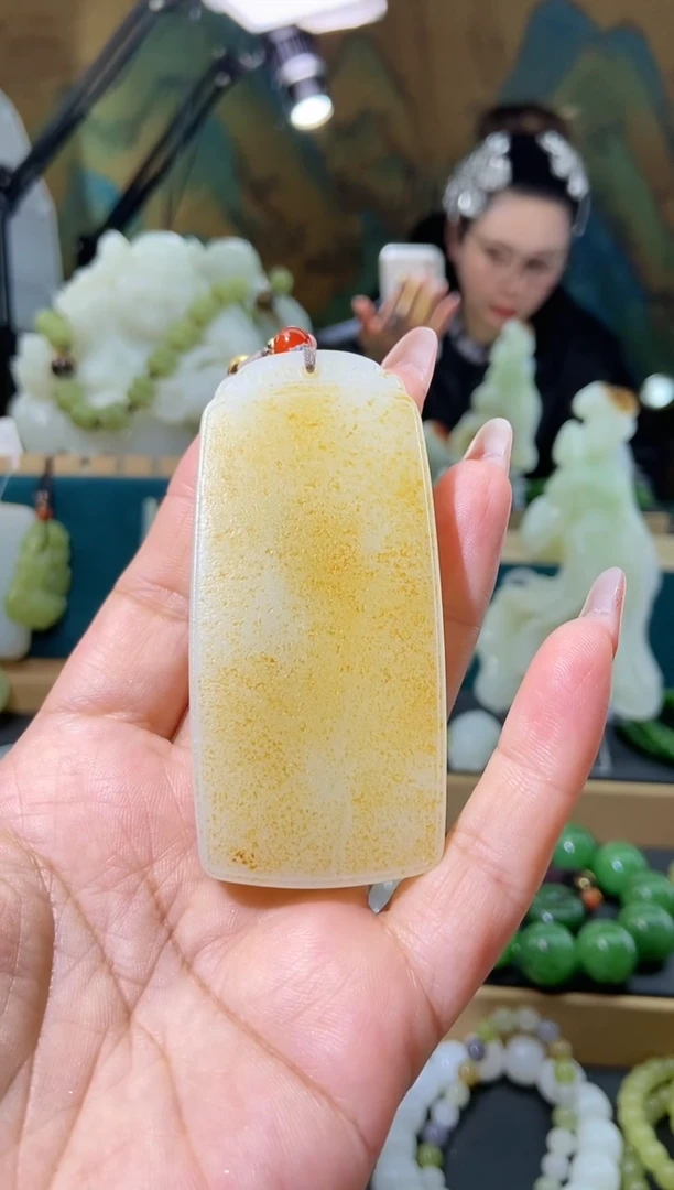【闪购商品】和田玉颈饰未镶嵌如意家珠宝
