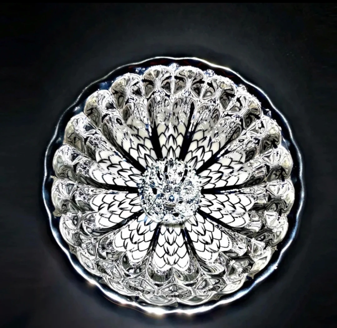 冰清玉洁银龙主人杯茶器