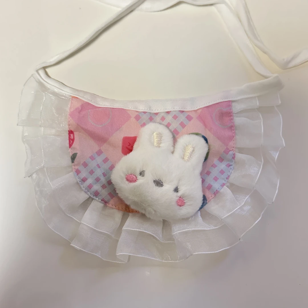 宠物口水巾围兜围脖可爱公主猫咪奶猫狗狗小型犬（直播间过款）