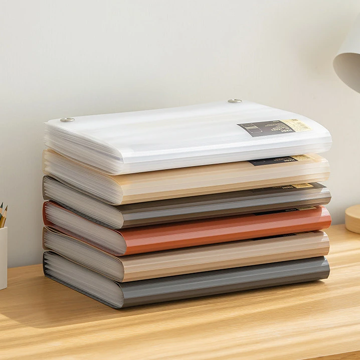 多层风琴包文件夹a4试卷袋卷子分类收纳袋多层分类文件夹票据包