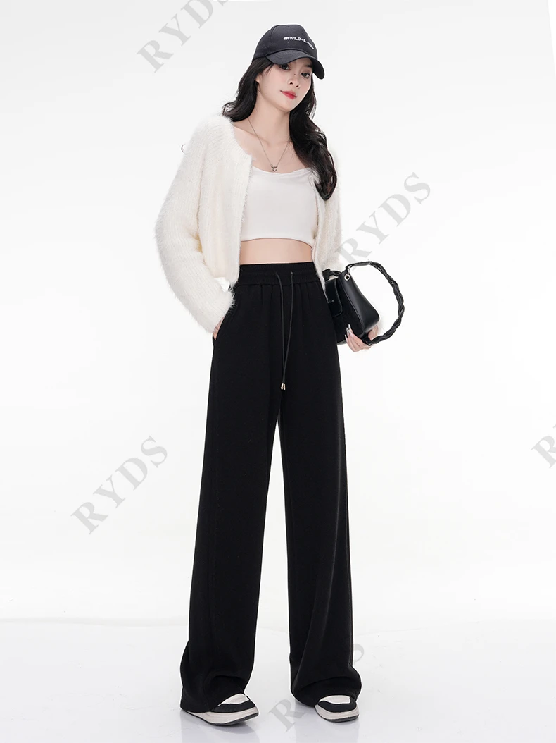 简约腰头设计 上身洋气有腔调的阔腿裤