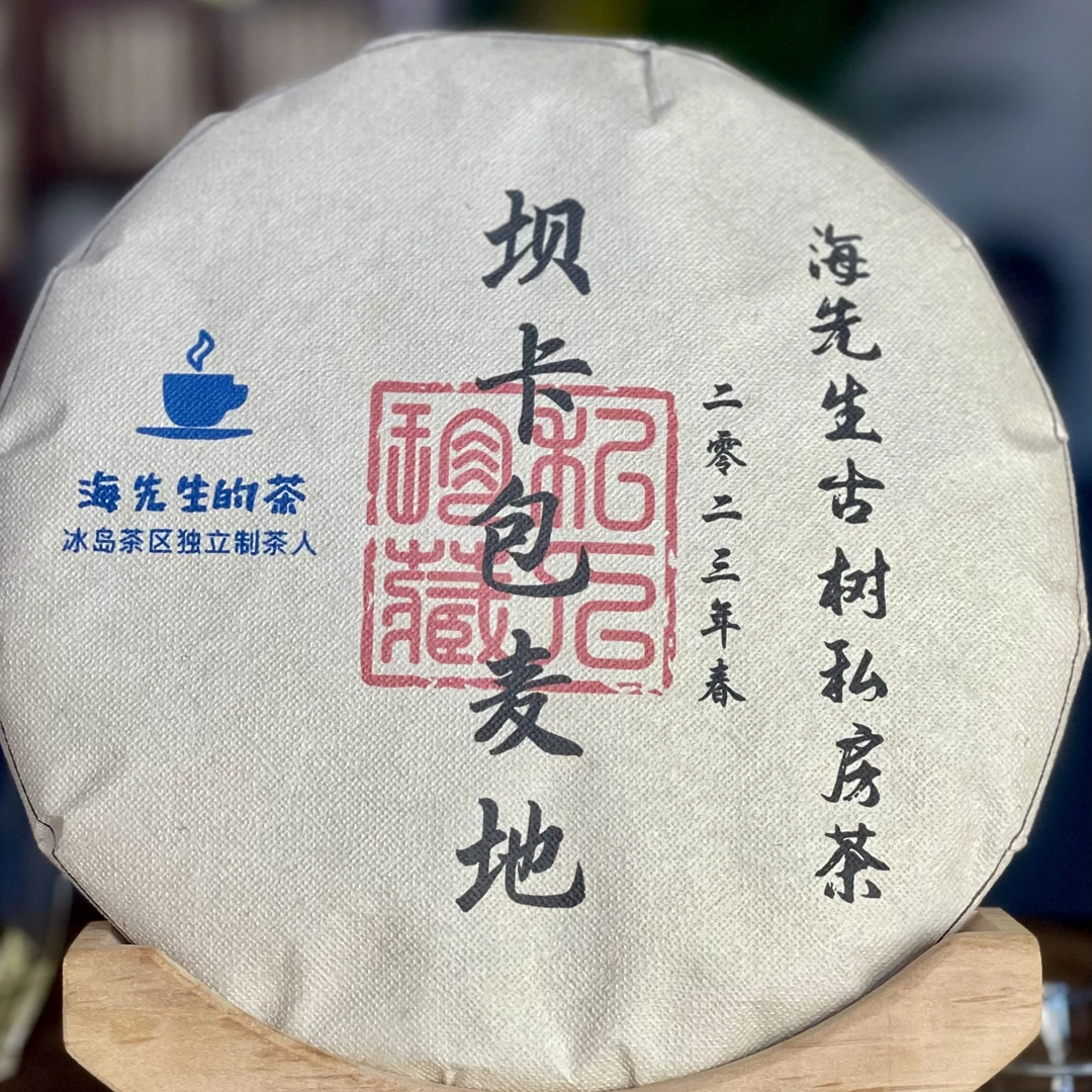 今日捡大漏：坝卡包麦地2023古树纯料春357g普洱茶生茶