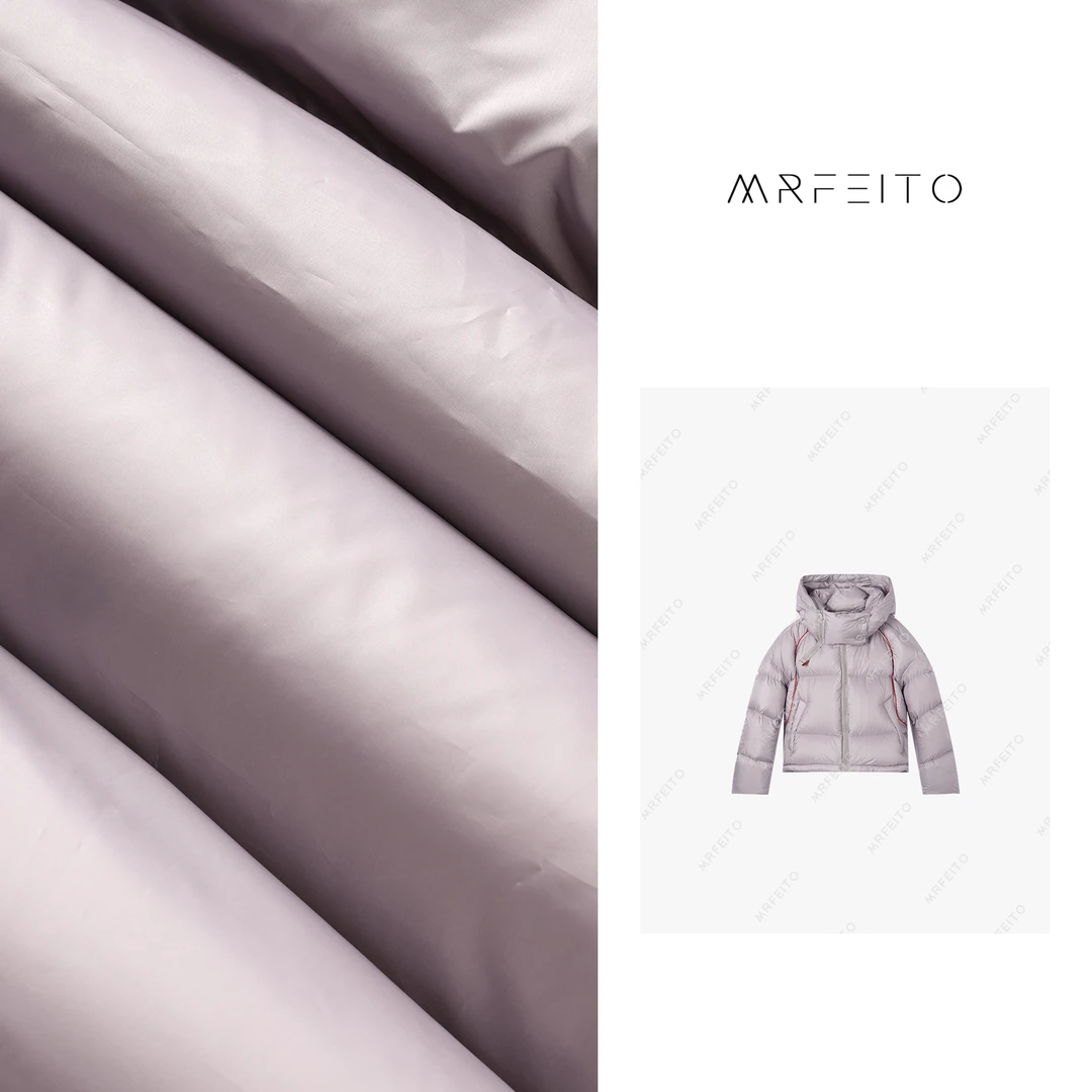 MRFEITO连帽秋冬短款宽松女士羽绒服H1079YR01D29163