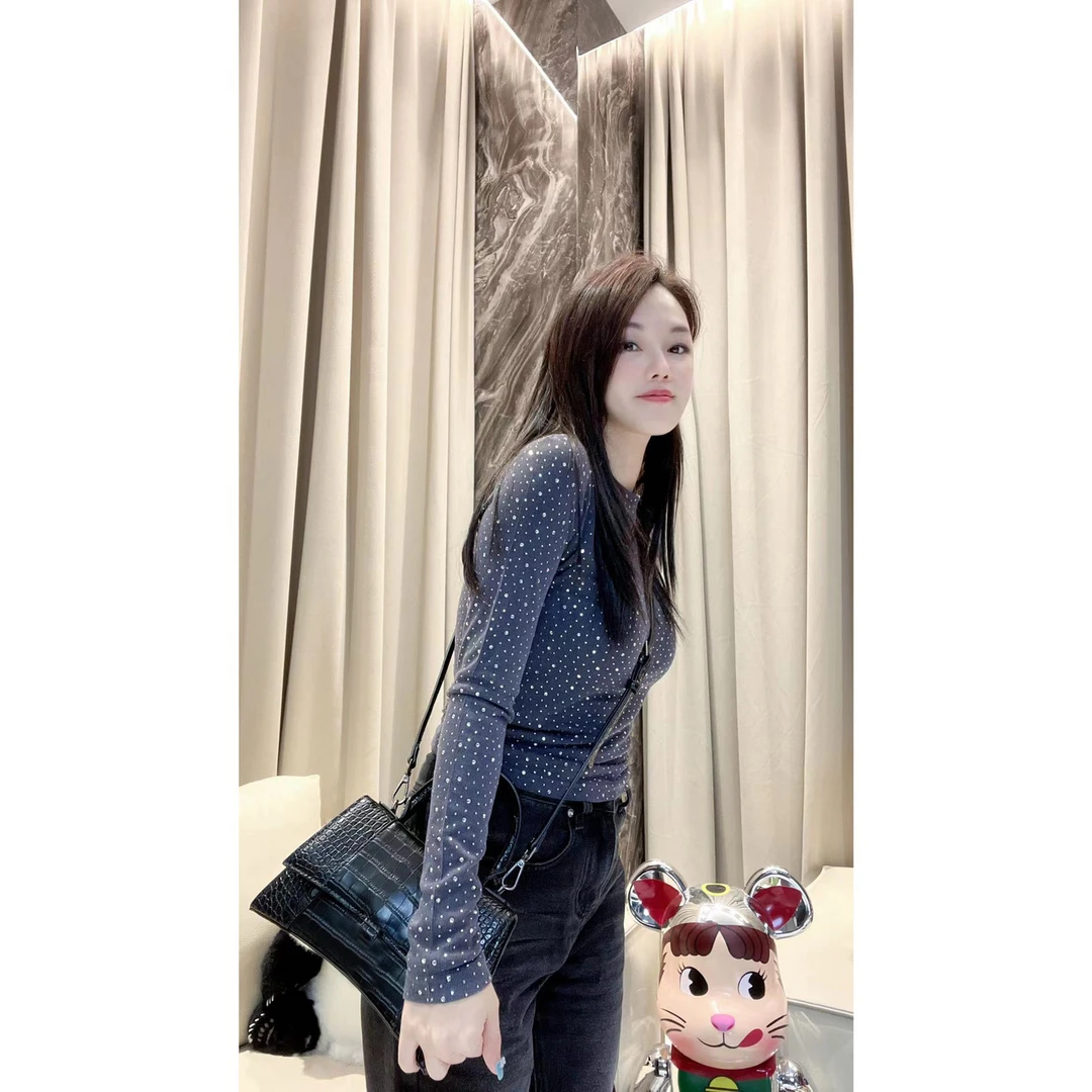 【包嫂】-0095-黑色2024秋冬新款简约时尚百搭单肩手提腋下包包女
