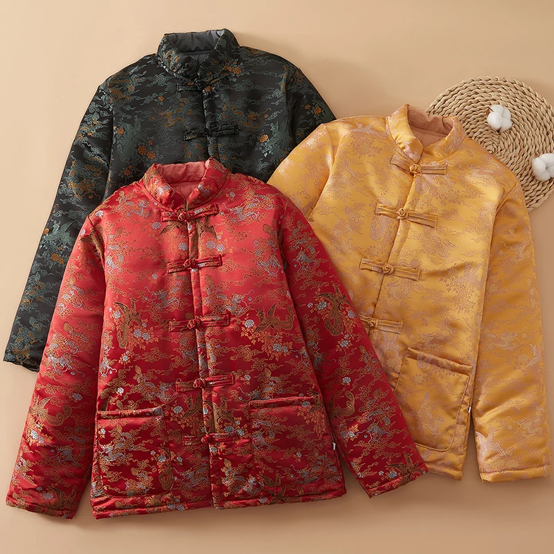 新中式国风棉花棉袄外套女士冬季新款加厚棉衣民族风时髦棉服外套