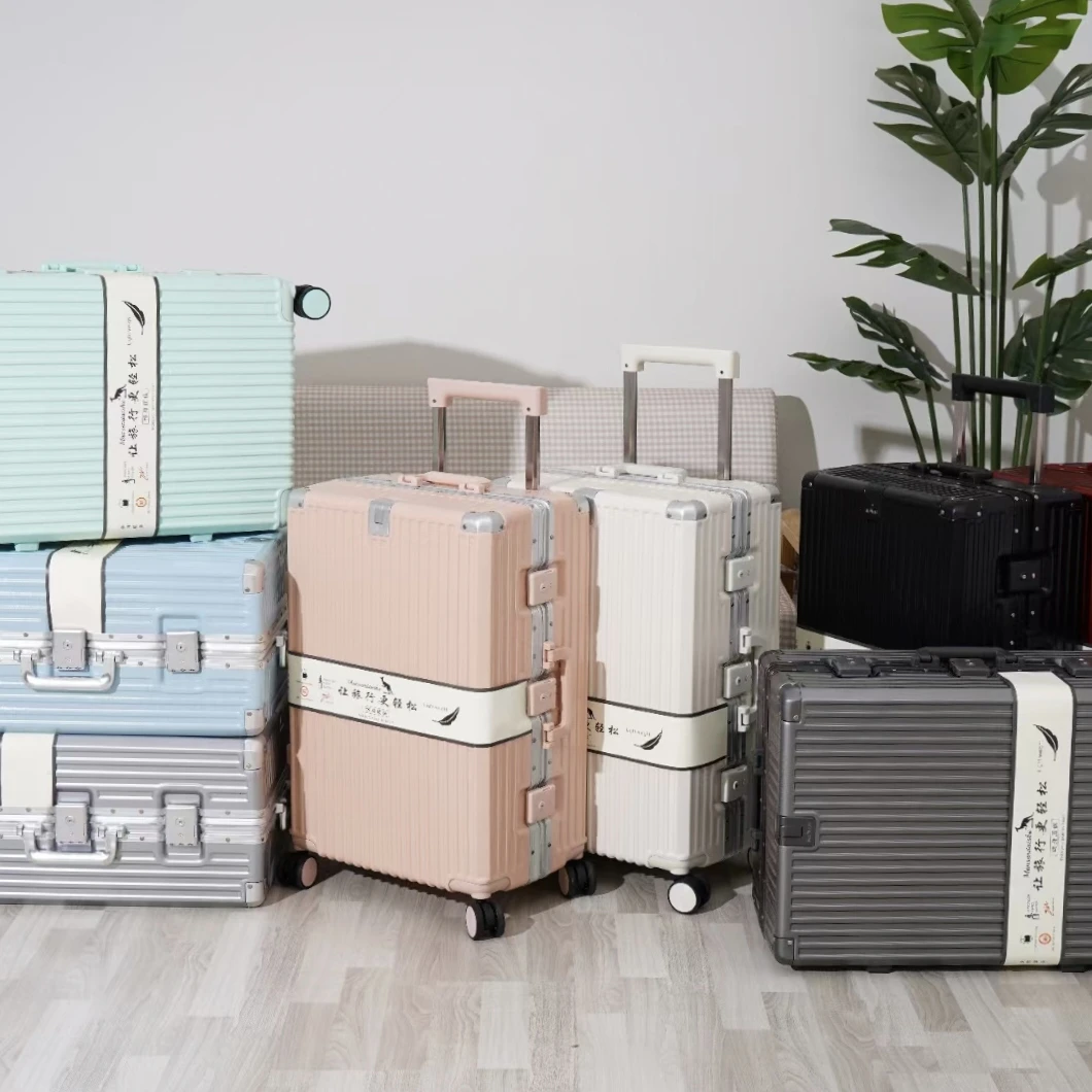 运动时尚加宽拉杆双隔层里布行李箱旅行行李箱旅行箱拉杆箱箱子