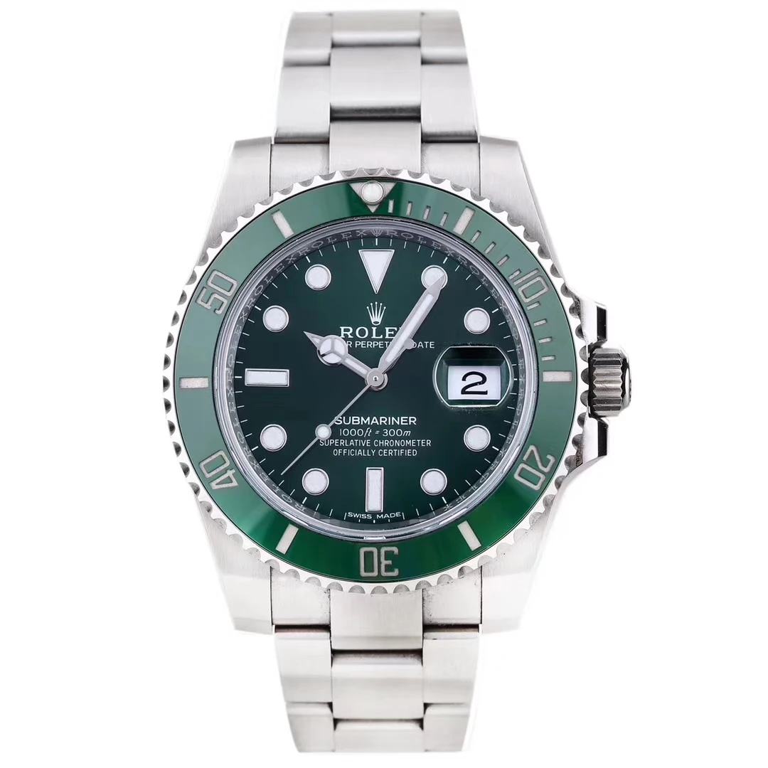 95新 Rolex/劳力士 15年全套/劳力士116610绿水鬼