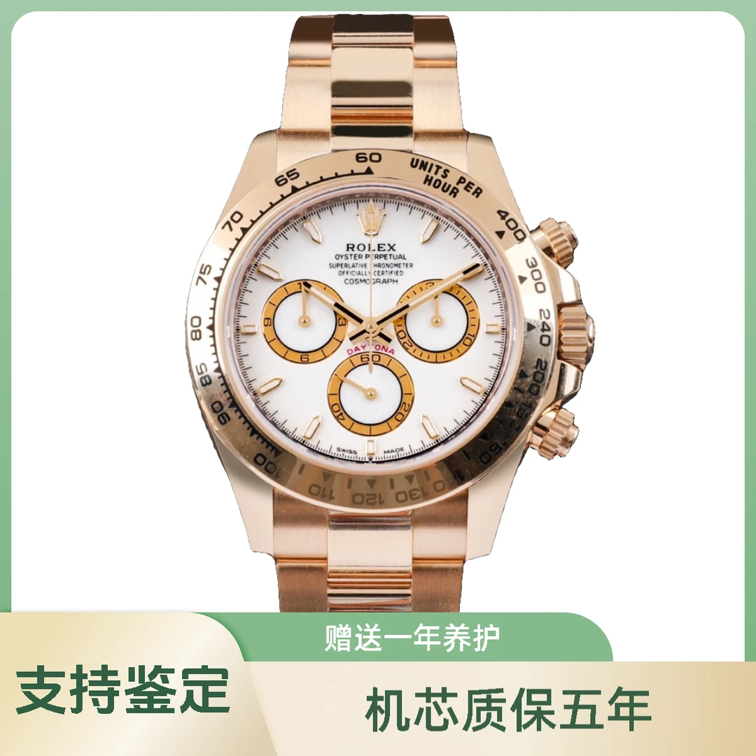 全新未使用 Rolex/劳力士 24年全套/宇宙计型迪通拿126508