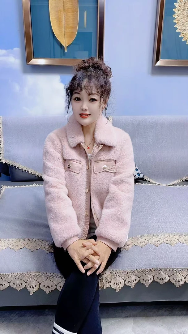 婆婆严选  2024冬季新款韩版修身外套