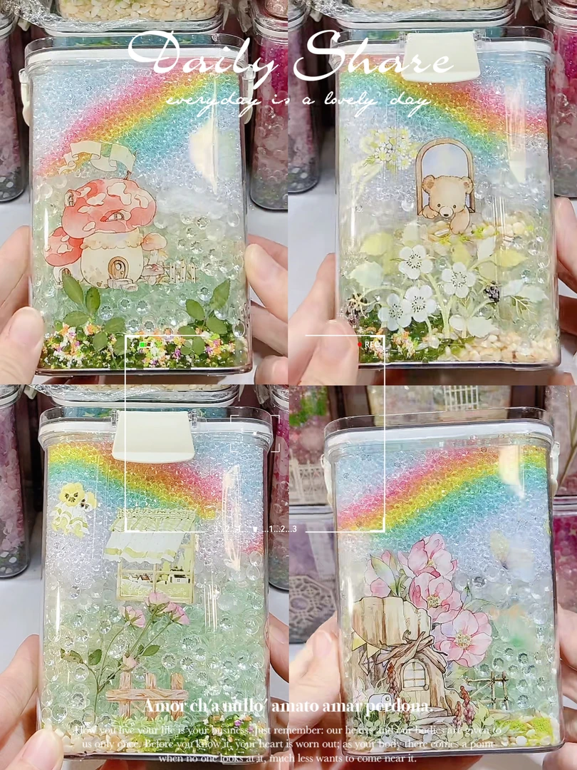 意境场景铺层打样成品罐罐