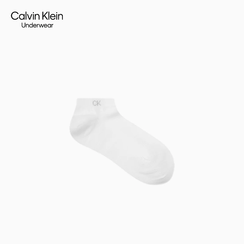 CK Jeans女两双装字母提花袜口运动休闲短袜LS000109