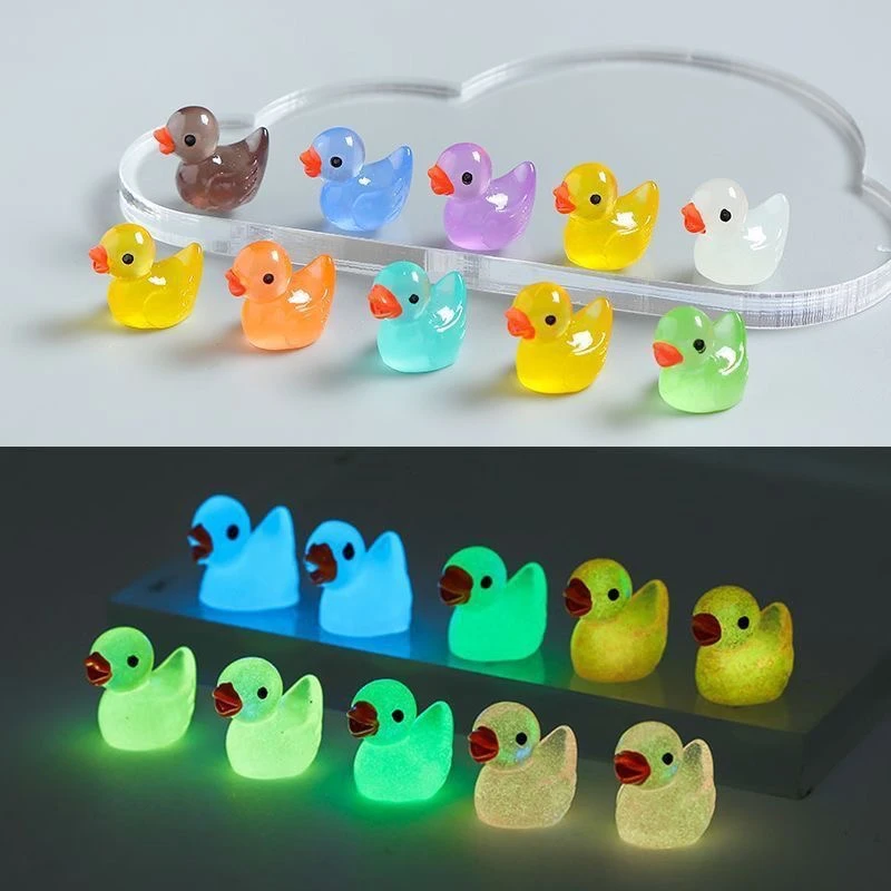 （开播福利）夜光小鸭子diy手工可爱神器宿舍立体彩色黄色自制学生