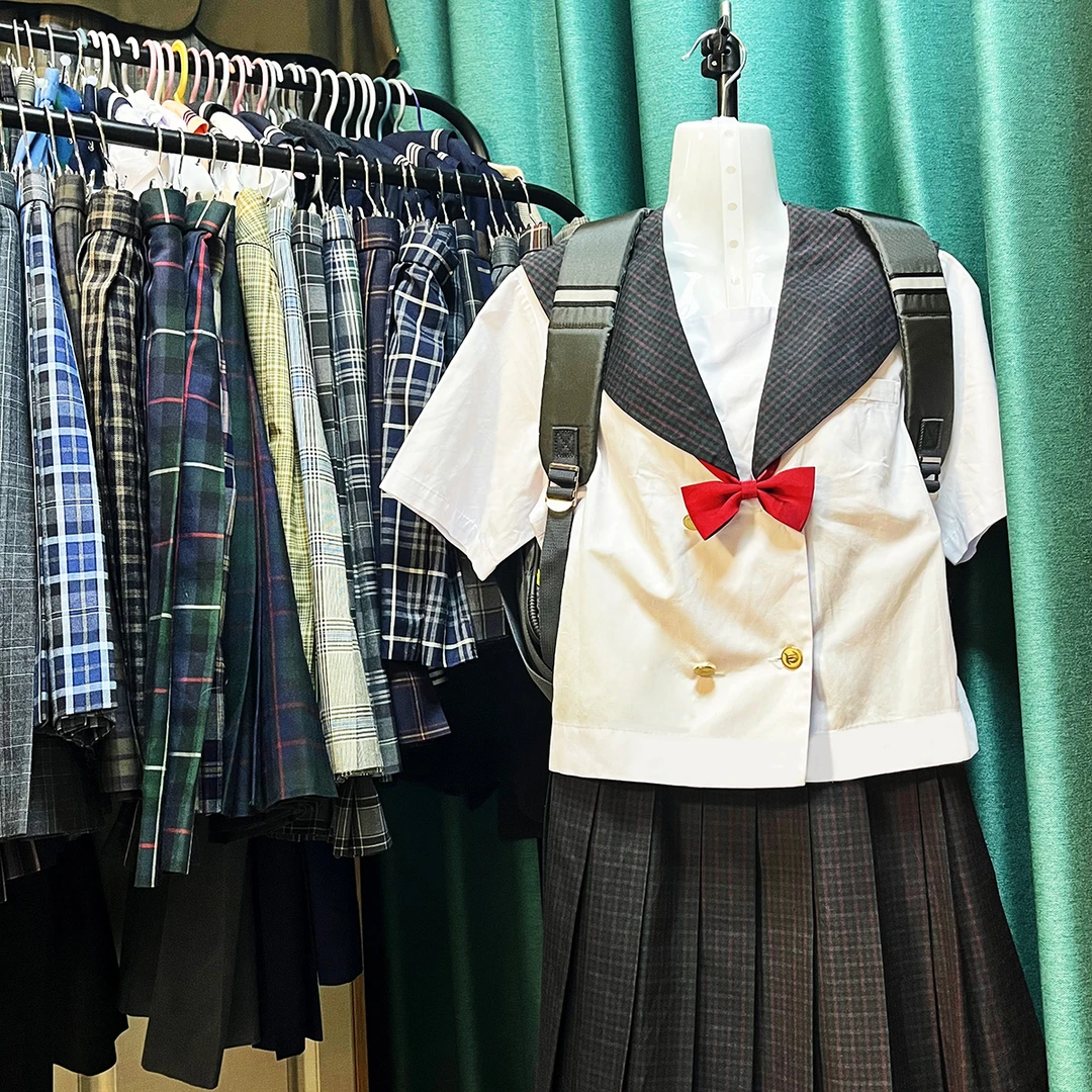 【小物】领带名札方巾jk时尚夏季百褶格裙动漫白色学院风中间服女装