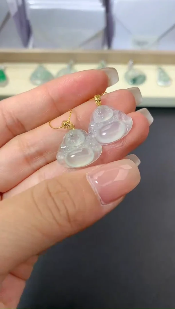 【闪购商品】翡翠颈饰18K金镶嵌A339 多样性发一件